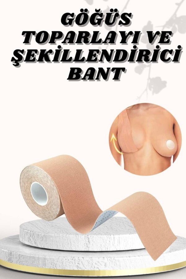 Ezere Göğüs Bandı Toparlayıcı Ve Şekillendirici Tere Ve Suya Dayanıklı Esnek Yap - Karbul1384-1