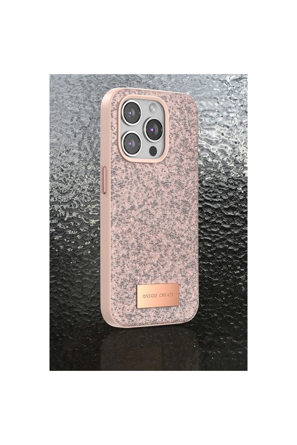 Evi̇mdeyokyok Onegi̇f Apple İphone 15 Pro Max Bri̇ght Si̇mli̇ Kapak - Deri̇n Mor