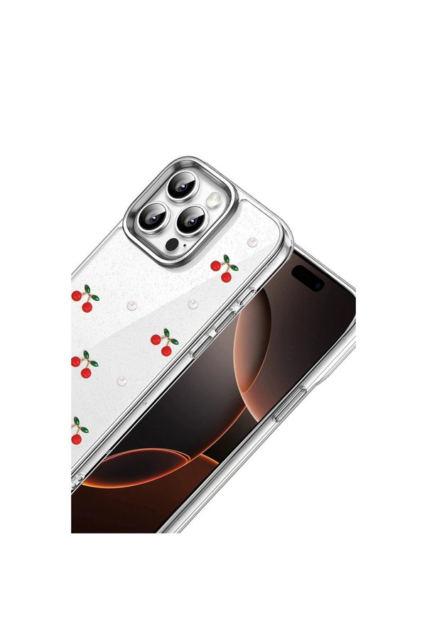 Evi̇mdeyokyok Apple İphone 16 Pro Max Fi̇yonk Desenli̇ Kapak - Desen 9