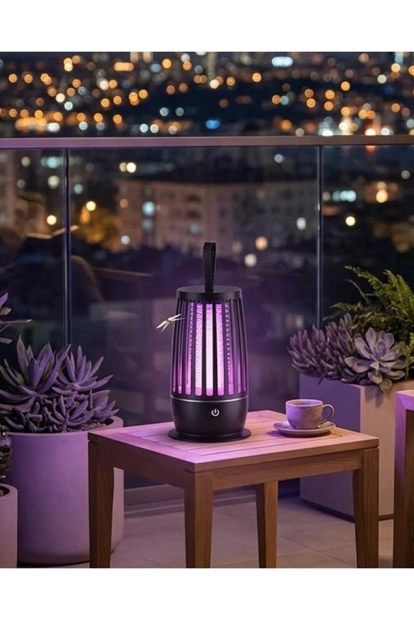 Ethab Giyim Uv Mor Işık Elektrikli Böcek Öldürücü Lamba Gece Aydınlatmalı Sessiz Ve Gü - Glst5557-950