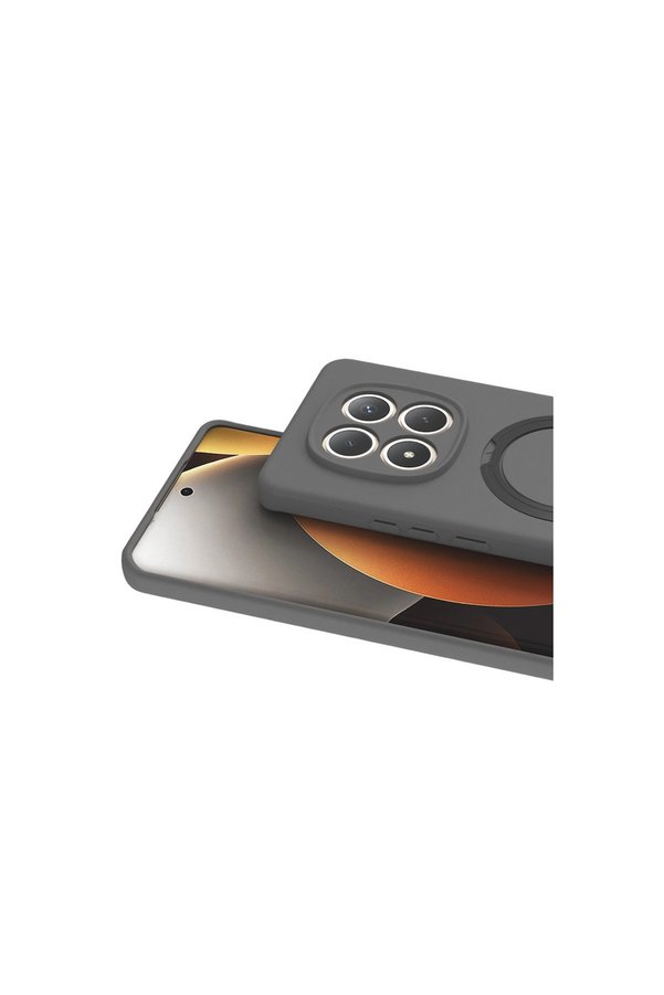Evimdeyokyok Xiaomi Redmi Note 15 Pro 5G Regal Magsafe Standlı Kapak - Titan Gri
