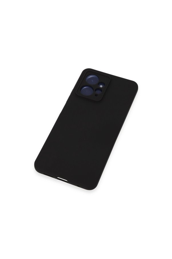 Evimdeyokyok Xiaomi Redmi Note 12 4G Kılıf Nano İçi Kadife Silikon - Siyah