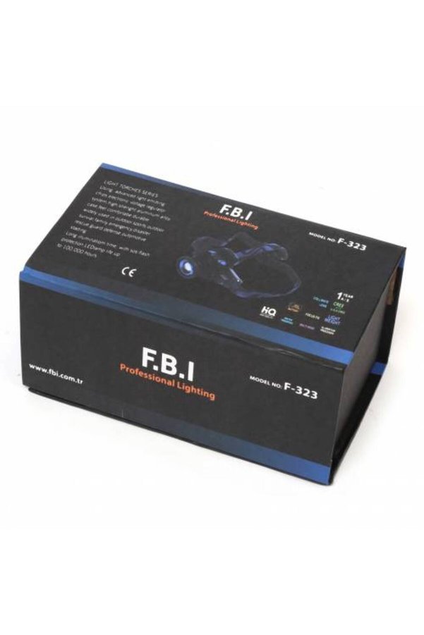 Ethab Ticaret F.b.ı F-323 Q5 Led Lityum Polimer Su Geçirmez Şarjlı Kafa Feneri