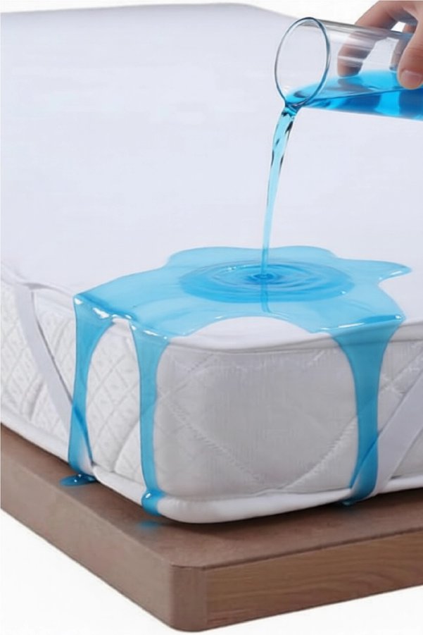 Altın Karma Sıvı Geçirmez Bebek Yatağı Alezi 70X120 Cm Yatak Koruyucu Pamuklu Köşe Lastikli