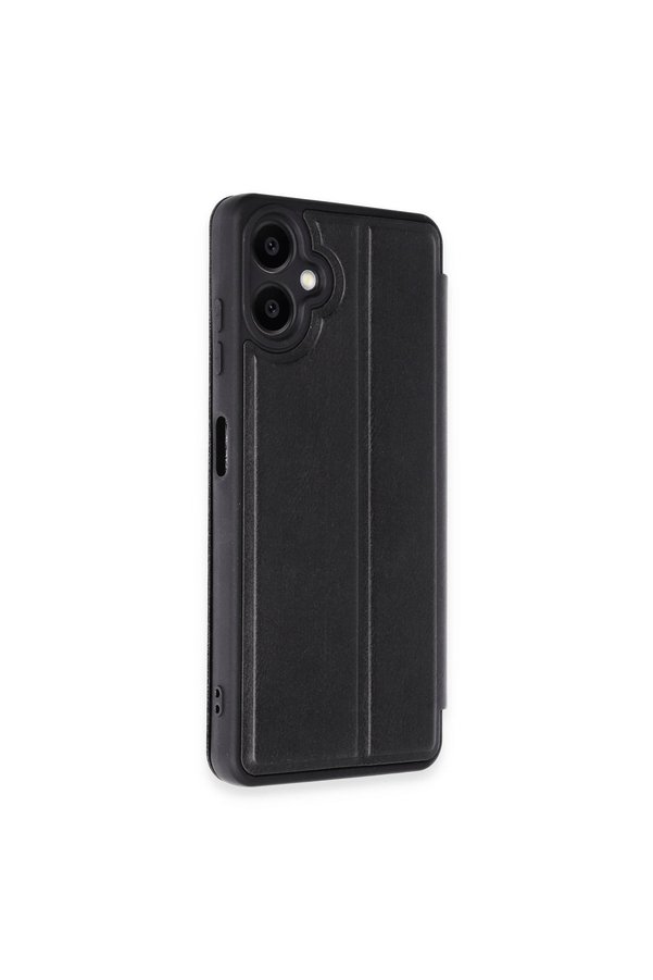 Evimdeyokyok Samsung Galaxy A06 Kılıf Flip Cover - Siyah