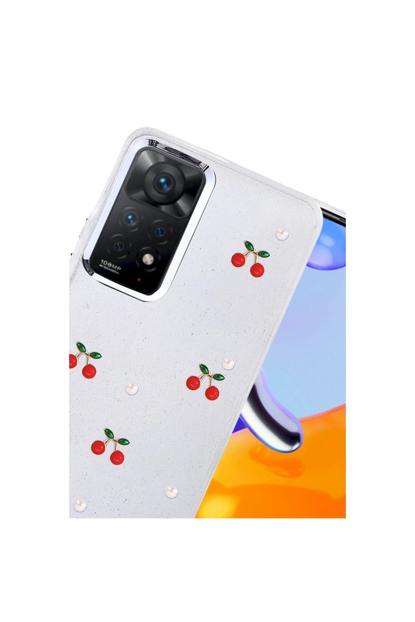 Evimdeyokyok Xiaomi Redmi Note 11 Pro Fiyonk Desenli Kapak - Desen 9