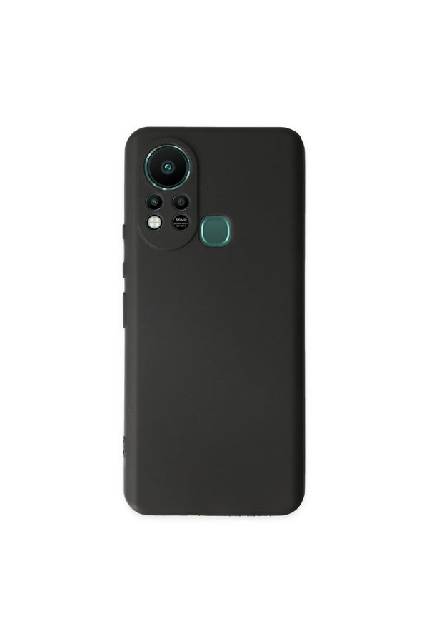 Evimdeyokyok İnfinix Hot 11S Kılıf First Silikon - Siyah
