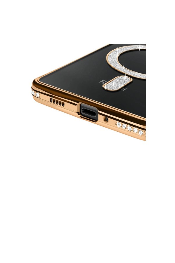 Evi̇mdeyokyok Xi̇aomi̇ Redmi̇ 14C Joke Si̇mli̇ Magneti̇csafe Kılıf - Gold