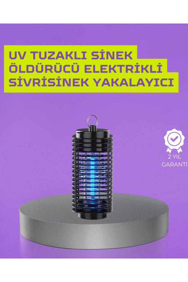 Zero Land Kapalı Ve Açık Alanlarda Etkili Elektrikli Sivrisinek Katili – Uv Işıklı Tuzak