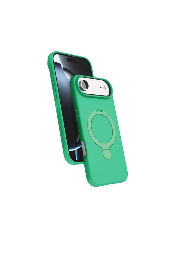 Ethab Ticaret Glb-Stl41414 İphone 17 Air Regal Magsafe Standlı Kapak - Yeşil