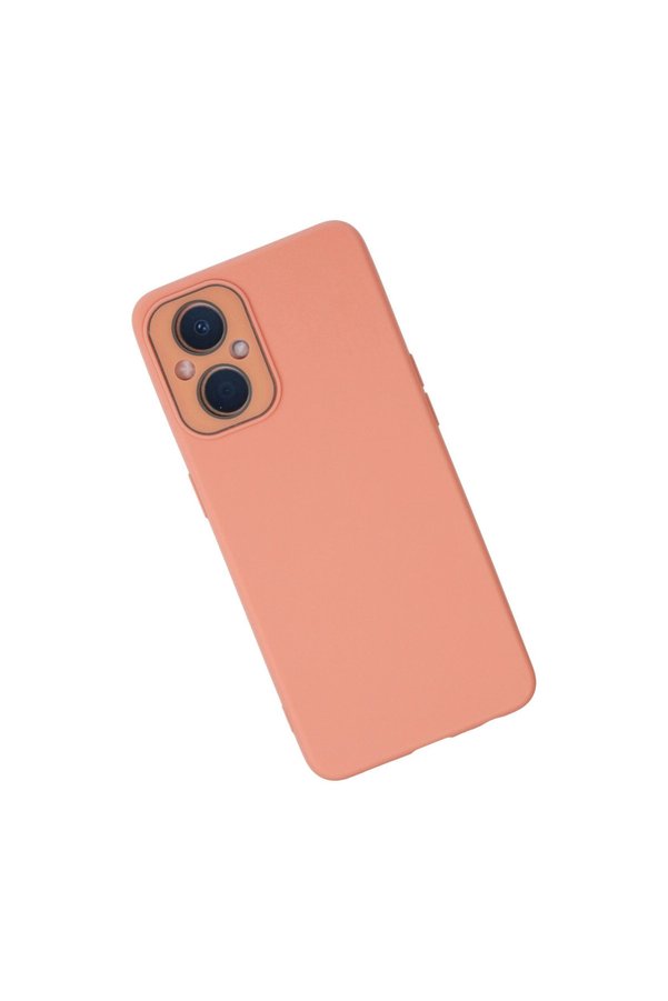 Evimdeyokyok Oppo Reno 7 Lite Kılıf Lansman Glass Kapak - Pembe