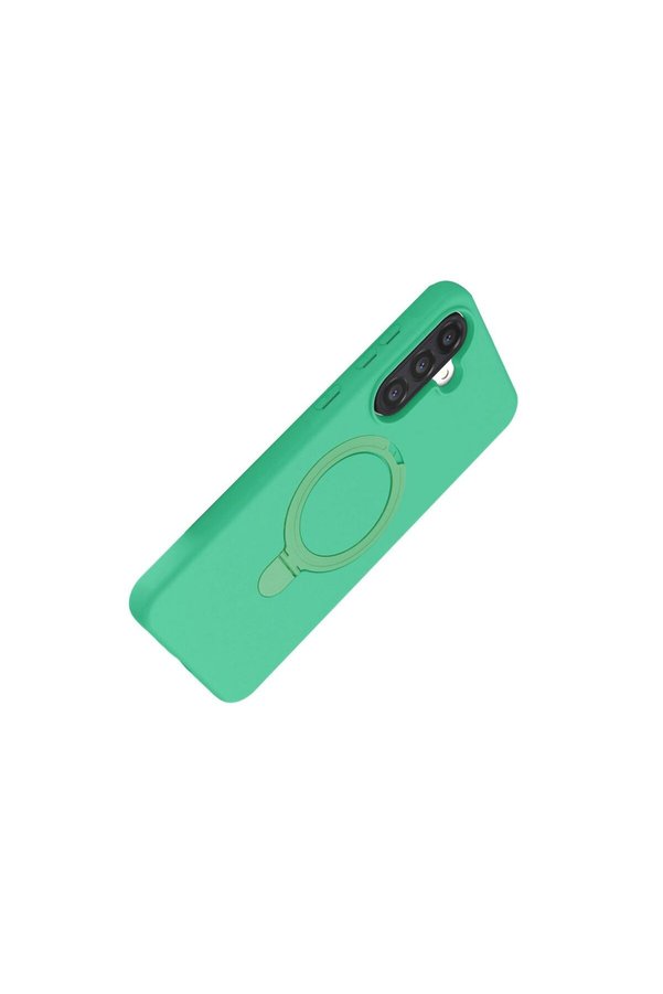Ethab Ticaret Glb-Stl41414 Samsung Galaxy A36 Regal Magsafe Standlı Kapak - Yeşil