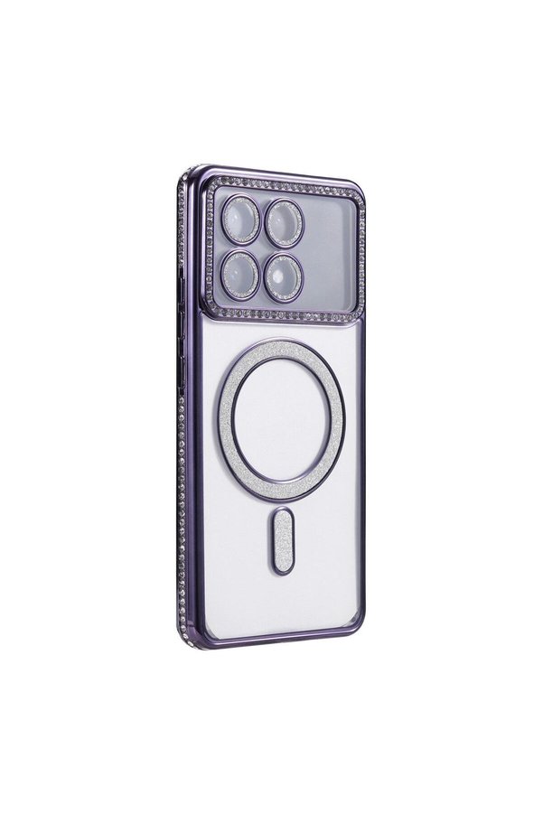 Ethab Ticaret Glb-Stl41414 Poco X6 Pro Joke Simli Magneticsafe Kılıf - Derin Mor