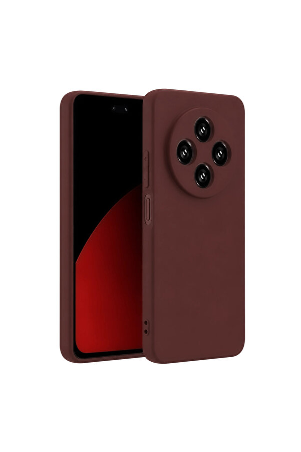 Evimdeyokyok Xiaomi Redmi 14C Kılıf First Silikon - Bordo