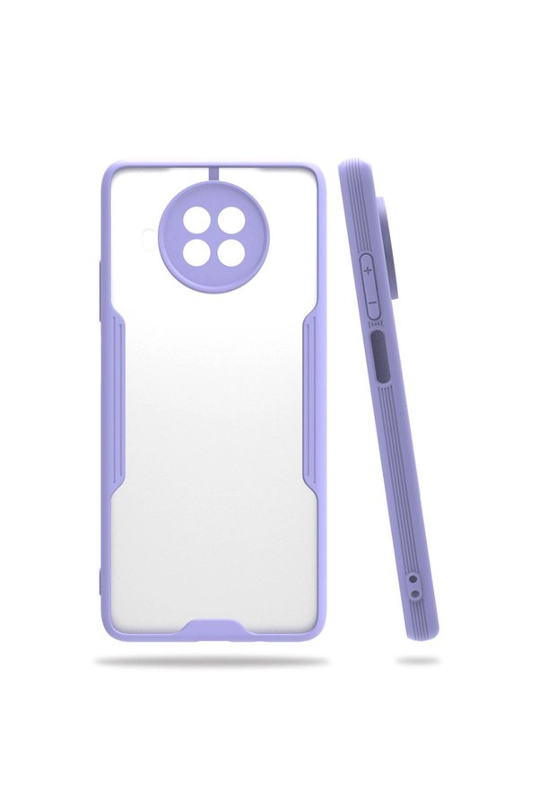 Evimdeyokyok Xiaomi Mi 10T Lite Kılıf Platin Silikon - Lila