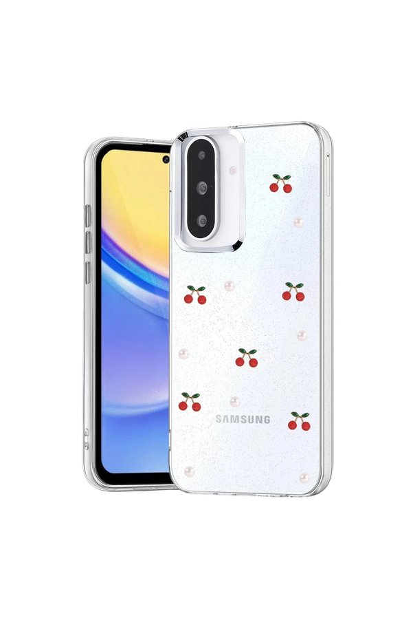Evimdeyokyok Samsung Galaxy A27 5G Fiyonk Desenli Kapak - Desen 9