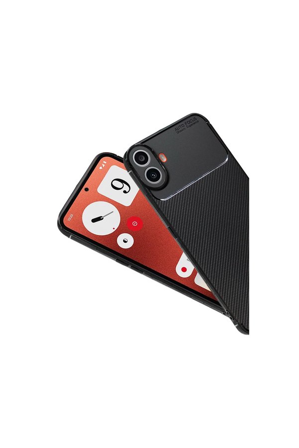 Evimdeyokyok Newface Nothing Phone Nothing Cmf Phone 1 Auto Focus Karbon Kapak - Siyah
