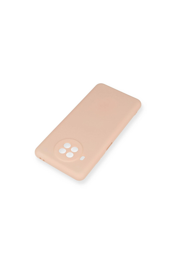 Evimdeyokyok Xiaomi Mi 10T Lite Kılıf Nano İçi Kadife Silikon - Pudra