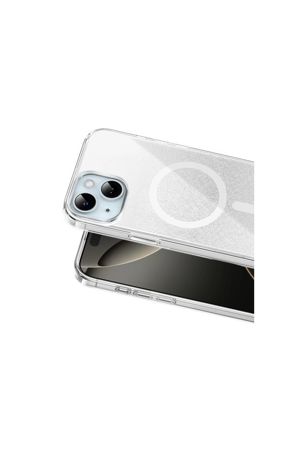 Evimdeyokyok Onegif Apple İphone 14 Sora Simli Magsafe Kapak - Beyaz