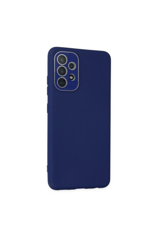 Evimdeyokyok Samsung Galaxy A53 5G Kılıf Lansman Glass Kapak - Sky Blue