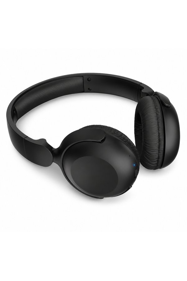 Philips Tah2209Bk/00 Bluetooth Kulak Üstü Kablosuz Kulaklık, 25 Saat Pil, Bluetooth 5.4, Siyah