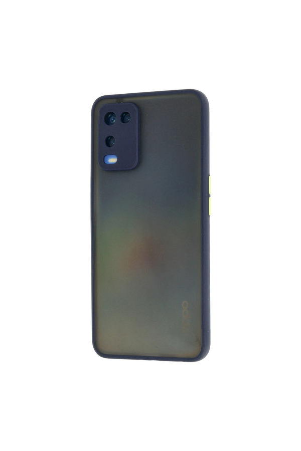 Evimdeyokyok Oppo A54 4G Kılıf Montreal Silikon Kapak - Lacivert