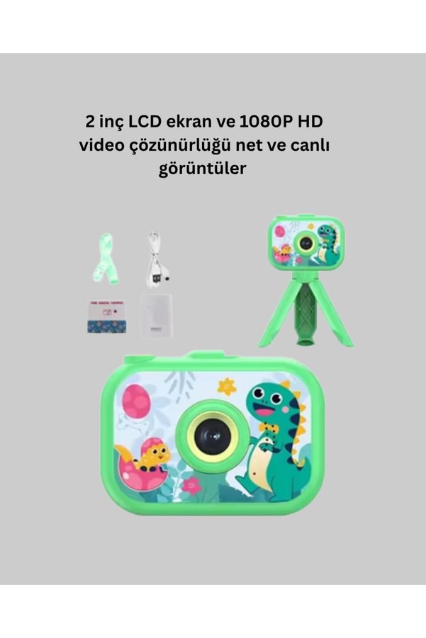 Ethab Giyim Kreatif Vlog Kamerası – 3-12 Yaş İçin Güvenli Ve Renkli Tasarım - Glst6953-2181