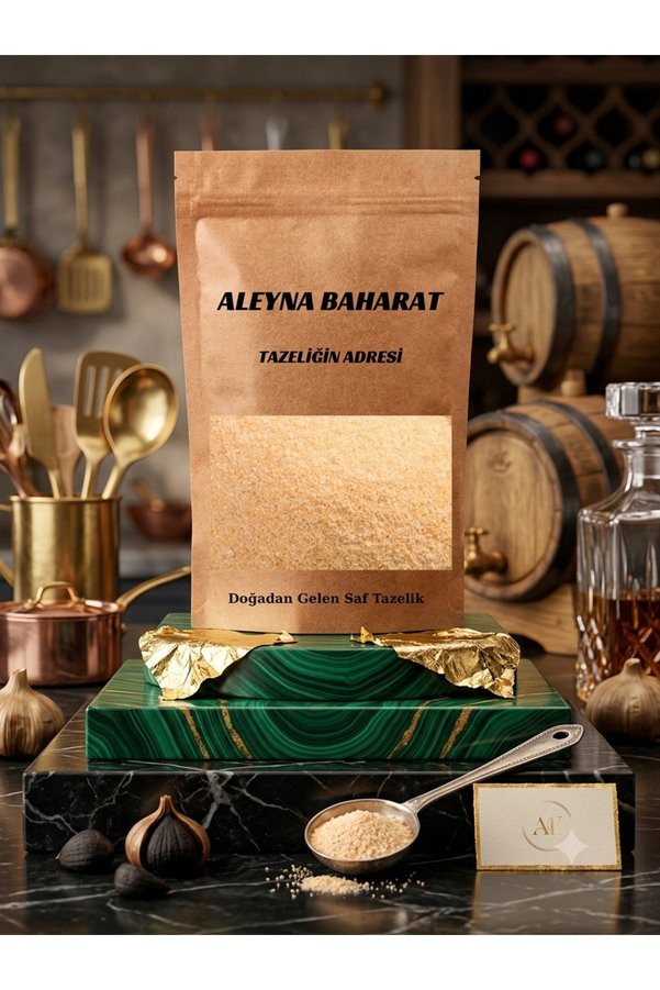 Aleyna Baharat Sarımsak Tozu 125 G / Garlic Powder / Öğütülmüş / Koruyucu İçermez