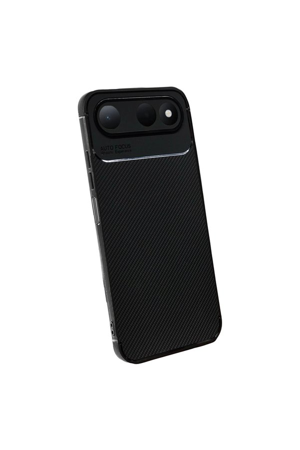 Evi̇mdeyokyok Newface Tecno Spark 50 5G Auto Focus Karbon Kapak - Si̇yah