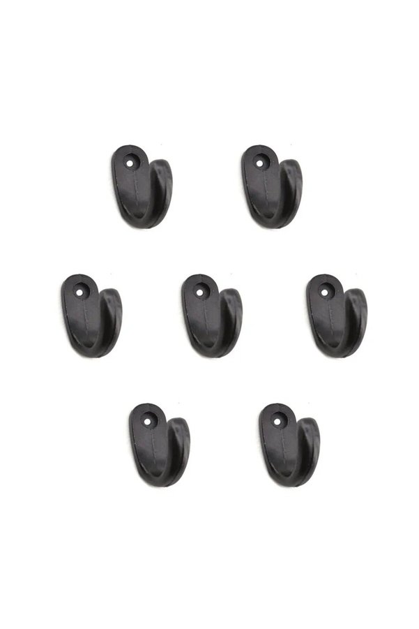 Toptan Bulurum Büyük Tekli Fincan Askı, Dekor Askısı Siyah, 12X23X30 Mm
