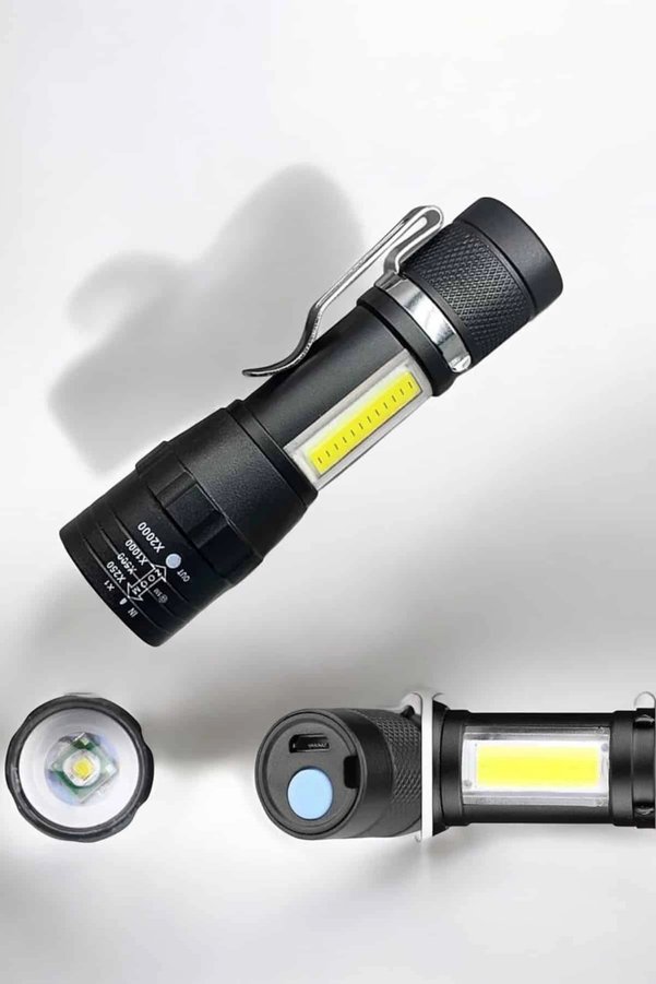Home El Feneri Led Usb Şarjlı Zoom Mini Led Işık Acil Durum Feneri