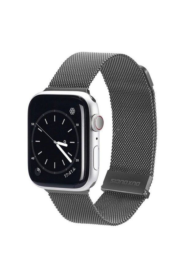 Nevamel Dux Ducis Apple Watch 42/44/45Mm İçin Milanese Premium Milano Loop Kayış Kordon-(5775)