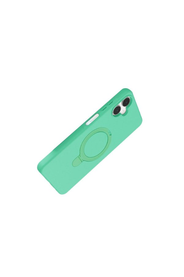 Ethab Ticaret Glb-Stl41414 Samsung Galaxy A06 Regal Magsafe Standlı Kapak - Yeşil