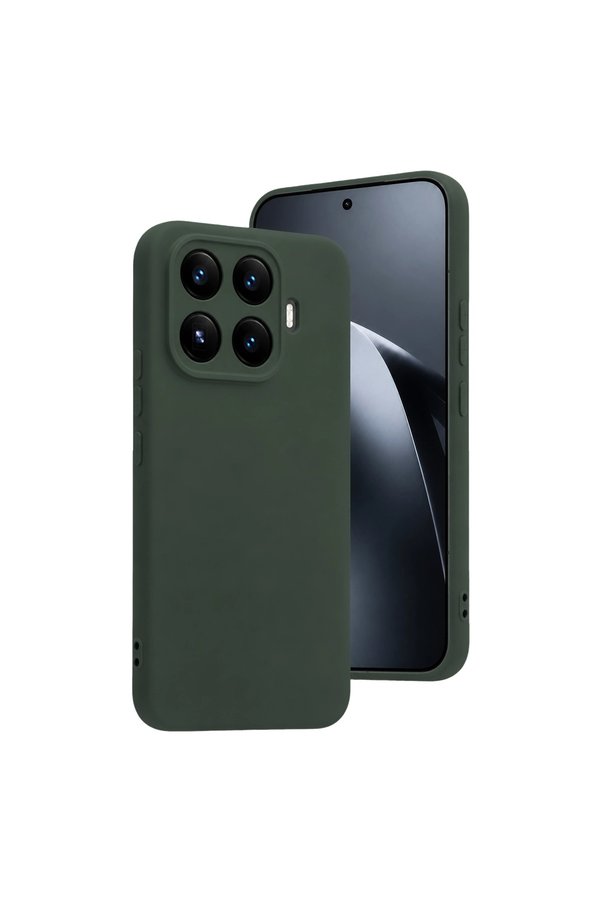 Evimdeyokyok Xiaomi Mi 17T Pro Nano İçi Kadife Silikon - Koyu Yeşil