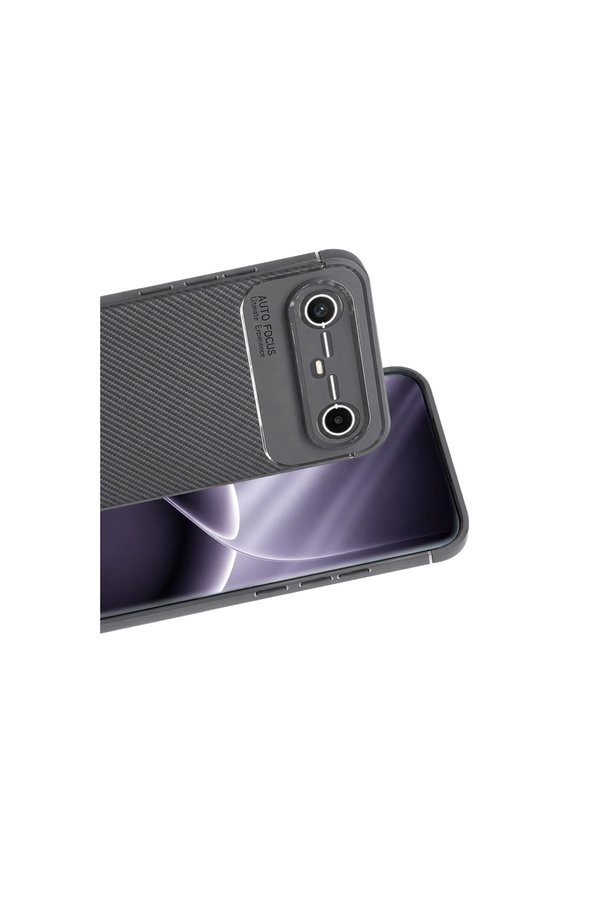 Evi̇mdeyokyok Tecno Spark Sli̇m 5G Auto Focus Karbon Kapak - Gri̇