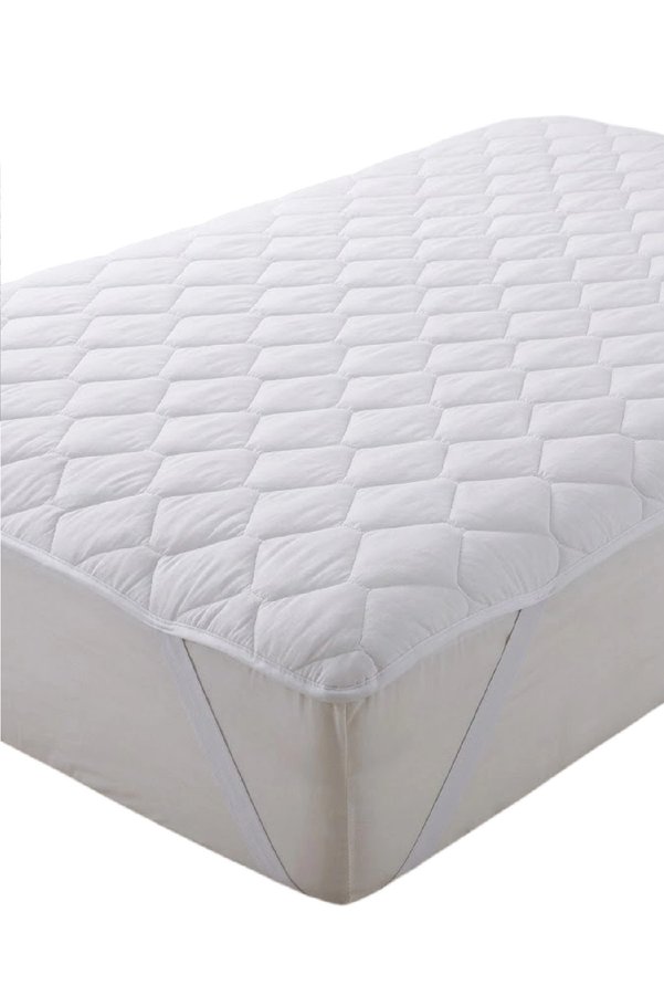Altın Karma Kapitoneli Sıvı Geçirmez 120X200 Cm Tek Kişilik Köşe Lastikli Yatak Koruyucu Alez