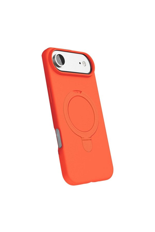 Ethab Ticaret Glb-Stl41414 İphone 17 Air Regal Magsafe Standlı Kapak - Turuncu