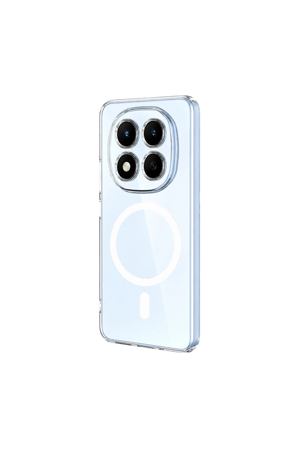 Evi̇mdeyokyok Xi̇aomi̇ Redmi̇ Note 15 Pro 5G Combo Sert Şeffaf Magsafe Kapak - Şeffaf