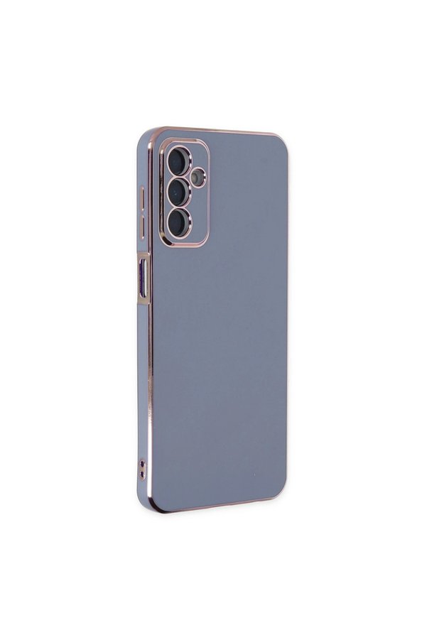 Evimdeyokyok Samsung Galaxy M23 Kılıf Volet Silikon - Mavi
