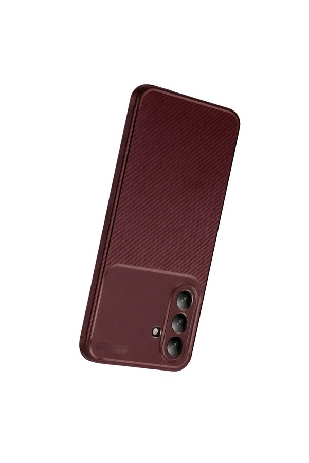Evi̇mdeyokyok Newface Samsung Galaxy A17 5G Auto Focus Karbon Kapak - Bordo