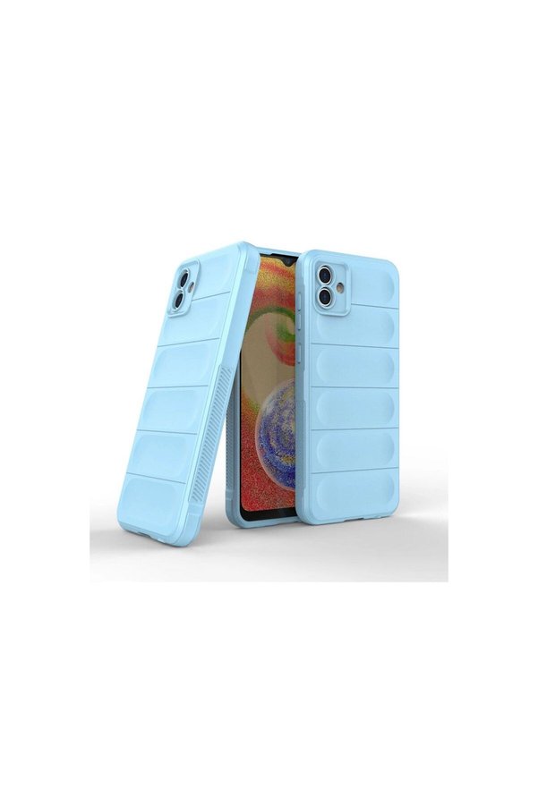 Ethab Ticaret Glb-Stl41414 Samsung Galaxy A04 Kılıf Optimum Silikon - Sky Blue