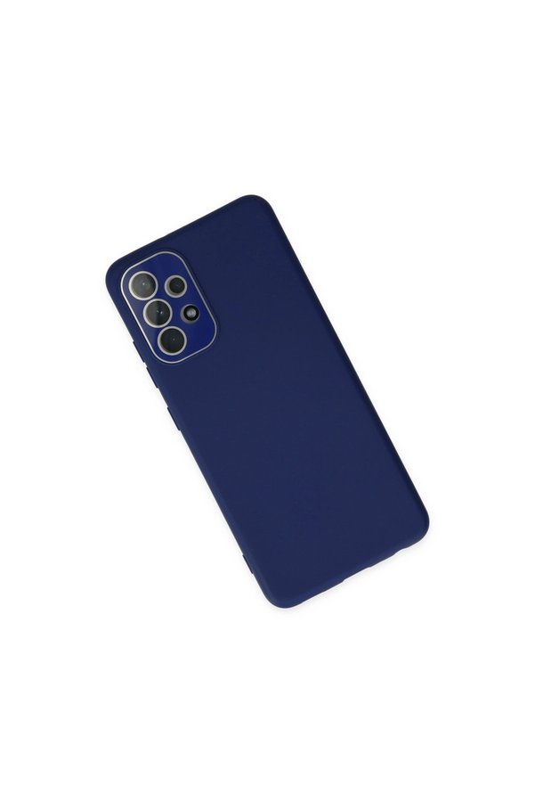 Evimdeyokyok Samsung Galaxy A53 5G Kılıf Lansman Glass Kapak - Sky Blue