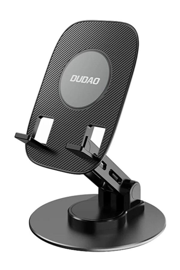 Ethab Ticaret Glb-Stl41414 F17S Masaüstü Telefon Tutucu Döner Tabanı Alüminyum Paslanmaz Çelik Katlanabilir