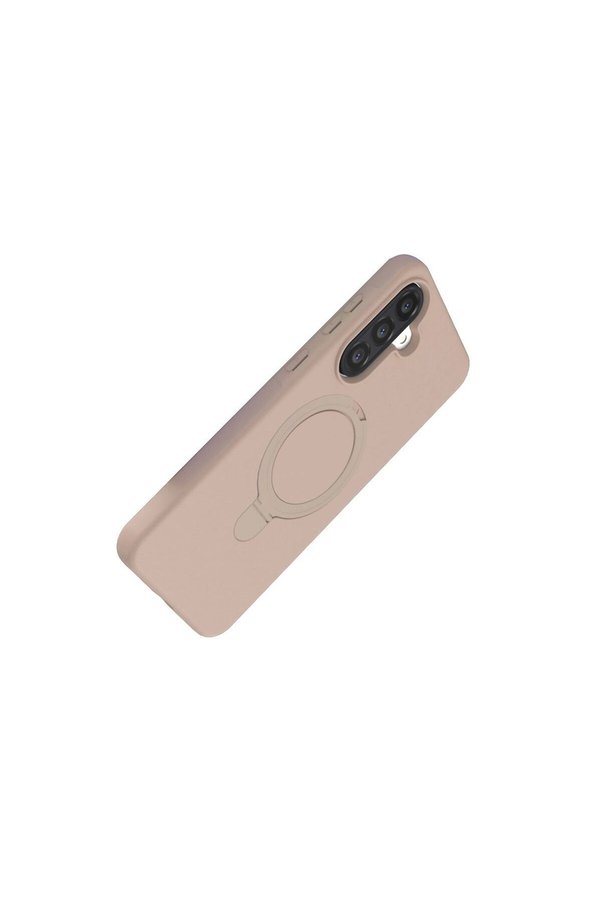 Ethab Ticaret Glb-Stl41414 Samsung Galaxy A26 Regal Magsafe Standlı Kapak - Çöl Titanyum