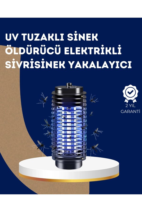 Ds Llc Elektrikli Uv Işıklı Sivrisinek Ve Böcek Öldürücü – Sessiz Ve Güvenli Tuzak