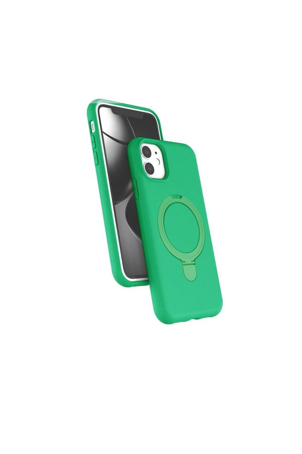 Ethab Ticaret Glb-Stl41414 İphone 11 Regal Magsafe Standlı Kapak - Yeşil