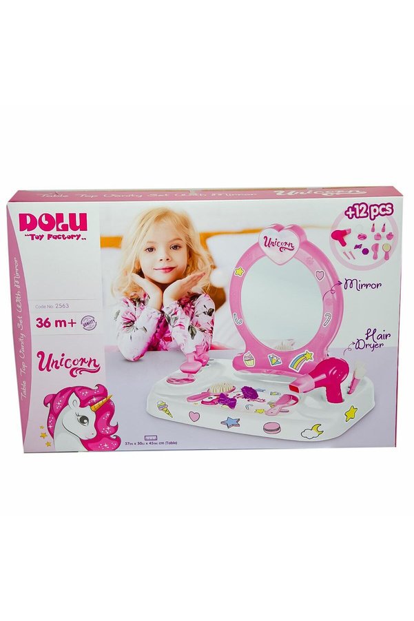 Ethab Ticaret 2563 Oyuncak Unicorn Masaüstü Aynalı - 1 Adet