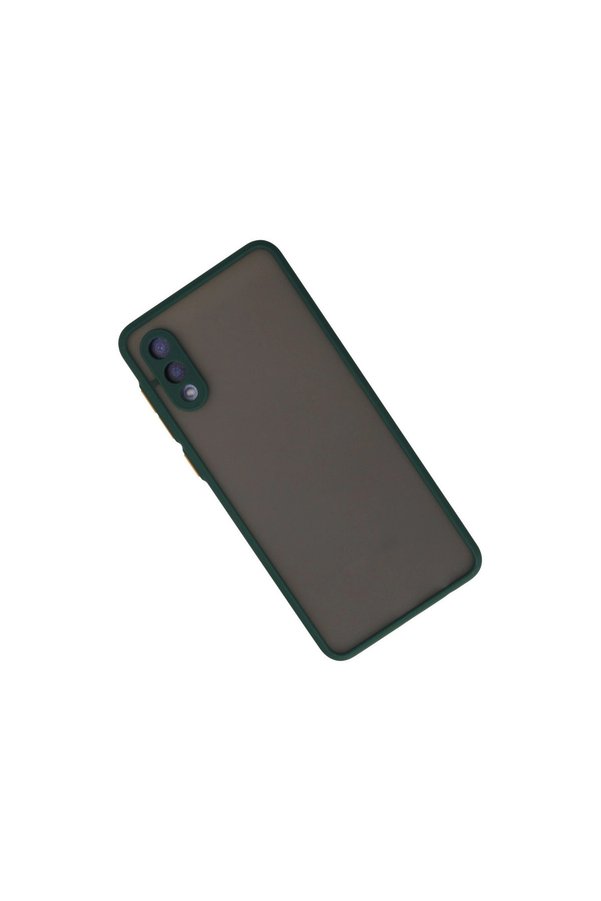 Evi̇mdeyokyok Samsung Galaxy A02 Kılıf Montreal Si̇li̇kon Kapak - Yeşi̇l