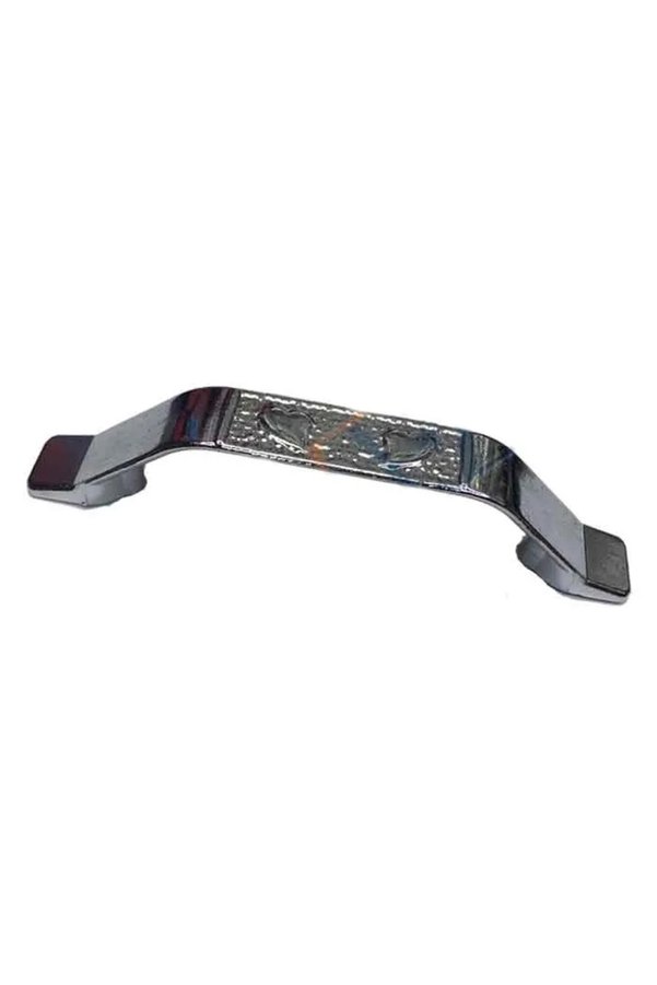 Ethab Ticaret Dekoratif Zamak Kulp İçten - 64Mm, Nikel, 100 Adet