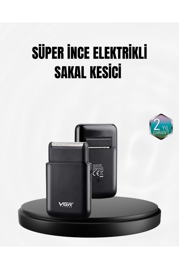 Agc Uygun Sepet Taşınabilir Elektrikli Tıraş Makinesi Usb Şarjlı 5W Motor Ve 0.3 Mm Hassas Kesim